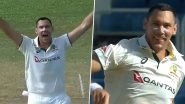 Scott Boland Hat-Trick Video: Star Australian Pacer Claims Three Wickets in Consecutive Balls During WI vs AUS 3rd Test 2025
