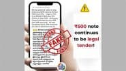 Did RBI Order Banks To Stop Dispensing INR 500 Notes From ATMs by September 2025? PIB Fact Check Debunks Fake News Message Going Viral on WhatsApp