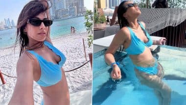 Nia Sharma Bids Goodbye to Dubai in Style With Some Fun Beach Pics