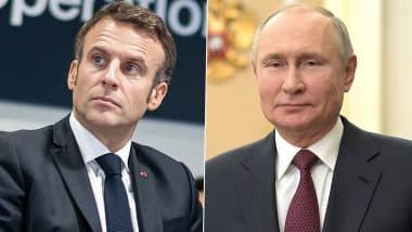 French President Emmanuel Macron and Russian President Vladimir Putin Hold Phone Conversation, Discuss Iran’s Nuclear Program, Ukraine Situation
