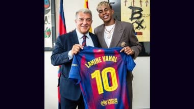Lamine Yamal To Wear Lionel Messi’s Iconic Number 10 Jersey at Barcelona for 2025–26 Season