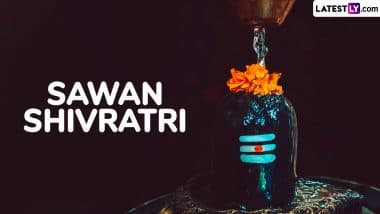 Sawan Shivratri 2025 Images and HD Wallpapers for Free Download Online: Share Har Har Mahadev Photos, Lord Shiva Pictures and Greetings To Celebrate the Festival