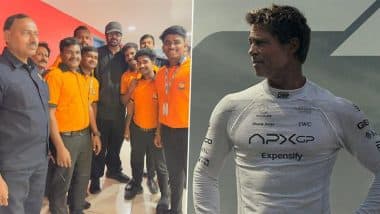 Prabhas and Prashanth Neel Watch Brad Pitt’s ‘F1’ at Multiplex in Hyderabad; Photo of ‘Salaar’ Duo Enjoying the Racing Drama Inside Theatre Goes Viral!