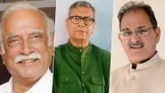 Pusapati Ashok Gajapathi Raju Appointed New Goa Governor, Kavinder Gupta Named Lieutenant Governor of Ladakh, Ashim Kumar Ghosh To Be New Haryana Governor