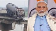 Gambhira Bridge Collapse: Death Toll Rises to 9 After Bridge Collapses in Vadodara; PM Narendra Modi Expresses Grief, Announces Ex-Gratia Compensation