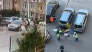 Ukrainian Intelligence Officer Shot Dead in Broad Daylight in Kyiv Parking Lot; Attacker Escapes on Foot, Video Surfaces