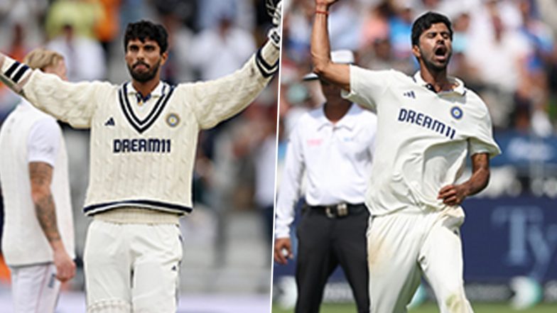 Indian All-Rounder Washington Sundar Lives up to His Name With Elegance, High-Impact Contributions, From Brisbane to Ahmedabad to Manchester; Check Full List