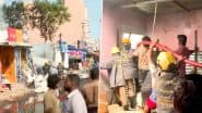 Madurai Fire: Massive Blaze Erupts at Paper Godown Near Vaigai South Bank, 2 Vehicles Destroyed As Firefighters Battle Flames for Over an Hour (Watch Video)