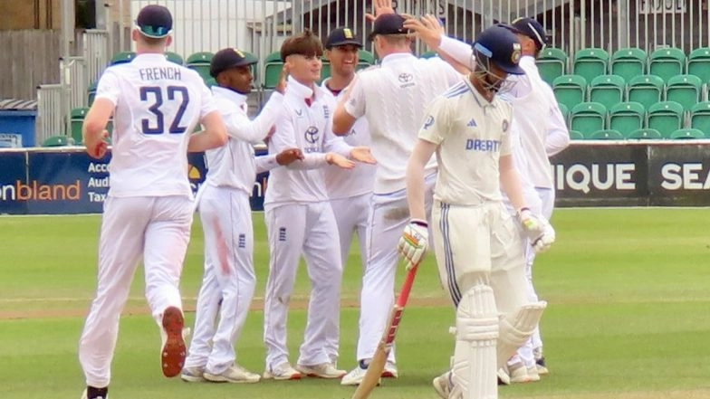 How To Watch IND U-19 vs ENG U-19 2nd Test Day 4 Free Live Streaming Online? Get Free Telecast Details of India vs England Youth Cricket Match on TV