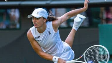 How To Watch Iga Swiatek vs Liudmila Samsonova Wimbledon 2025 Live Streaming Online: Get Live TV Telecast Details of Women's Singles Quarter Final Tennis Grand Slam Match?