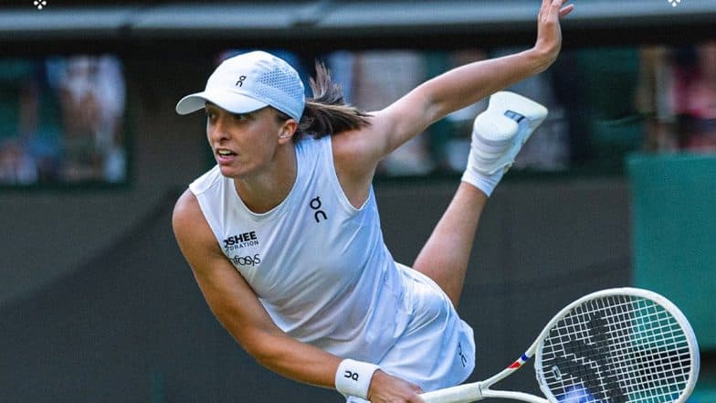 How To Watch Iga Swiatek vs Liudmila Samsonova Wimbledon 2025 Live Streaming Online? Get Live TV Telecast Details of Women's Singles Quarter-Final Tennis Grand Slam Match