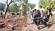 Sivakasi Cracker Factory Blast: 5 Killed, 2 Injured in Explosion at Gokulesh Fireworks Factory in Tamil Nadu During Manufacturing Process, Probe On (Watch Video)