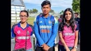 Vaibhav Suryavanshi Meets Two Girls Who Drove Six Hours To Meet 14-Year-Old Youngster in England (See Pics)