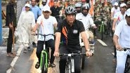 Kargil Vijay Diwas 2025: Mansukh Mandaviya Leads &lsquo;Sundays on Cycle&rsquo; Honouring Brave Heroes; Central Armed Police Forces Takes Lead Across India
