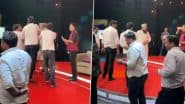 Maulana Sajid Rashidi Slapped and Manhandled Inside TV News Studio in Noida Amid Controversy Over His Remarks on Dimple Yadav, Video Goes Viral