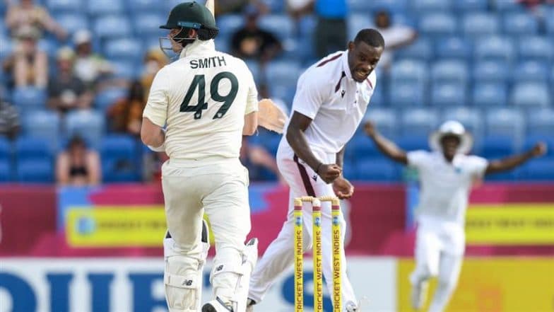 How To Watch WI vs AUS 2nd Test 2025 Day 4 Free Live Streaming Online? Get Free Telecast Details of West Indies vs Australia Frank Worrell Trophy Cricket Match on TV