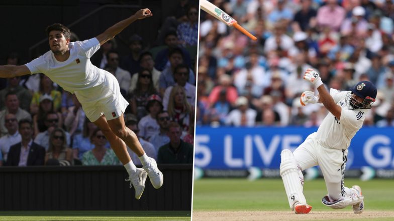 Sunil Gavaskar Draws Parallel Between Rishabh Pant and Carlos Alcaraz, Says ‘You’ve To Expect the Unexpected From Them’