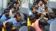 Railways Passenger Beaten by Caterers After Complaining About Overcharging on Somnath Jabalpur Express, Railway Seva Responds As Video Goes Viral