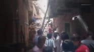 Seelampur Building Collapse: Several Feared Trapped As 4-Storey Structure Crashes in Delhi, Rescue Ops Underway (Watch Video)