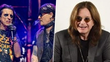 Ozzy Osbourne Dies: Johnny Depp, Alice Cooper Pay Tribute to Legendary Singer; Perform Black Sabbath’s ‘Paranoid’ at London Concert (Watch Video)