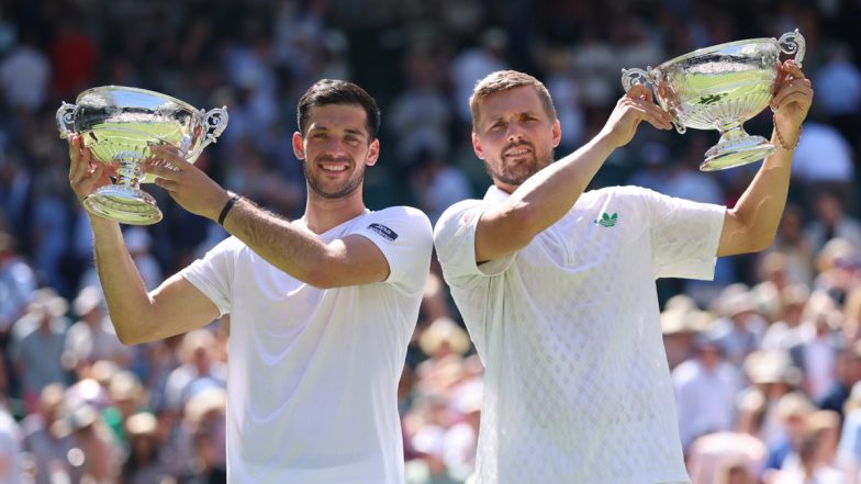 Wimbledon 2025: Julian Cash and Lloyd Glasspool Become First British Pair of Modern Era To Win Men’s Doubles Title