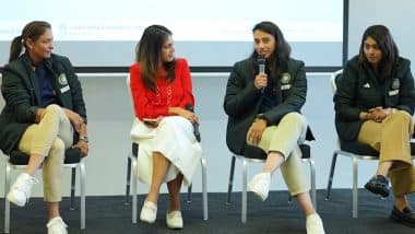 Harmanpreet Kaur-Led Side Receives Warm Welcome From Consul General of India in Manchester (Watch Video)