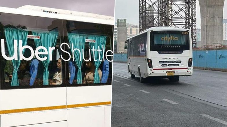 Uber Shuttle and Cityflo To Go Off Roads in Mumbai From July 12 As Maharashtra Govt Cracks Down on App-Based Buses Over Licenses, Over 450 Services Face Suspension