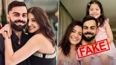 Fact Check: Does Virat Kohli and Anushka Sharma’s 4-YO Daughter Vamika Look More Like Her Mother? Here’s the Truth Behind Power Couple’s Viral Family Picture
