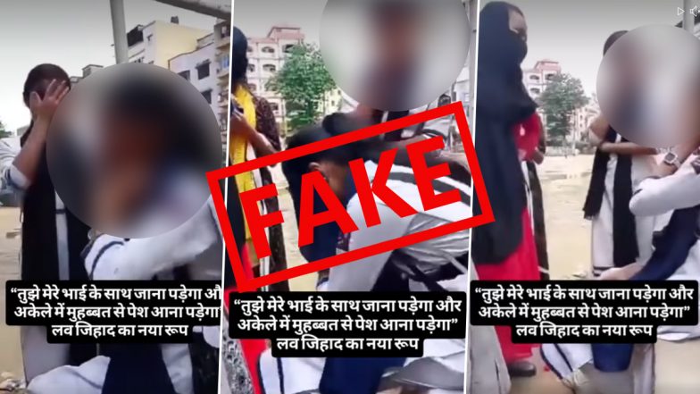 Viral Video Claiming ‘Love Jihad’ Incident in West Bengal Actually From Bangladesh School