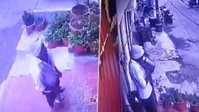 Spit-Gate in Lucknow: Milkman Caught on CCTV Spitting in Milk in Uttar Pradesh, Probe Launched After Video Goes Viral