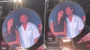 Lionel Messi and Wife Antonela Roccuzzo Spotted on Coldplay Kiss Cam During Band’s Concert in Miami (Watch Video)