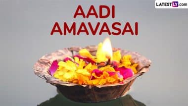 Aadi Amavasai 2025 Greetings: Celebrate the New Moon Day With WhatsApp Wishes, Messages, Quotes, Images and HD Wallpapers To Honour the Sacred Festival