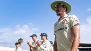 Mitchell Starc Joins Elite List With Shane Warne, Anil Kumble Following Five-Wicket Haul In His 100th Red-Ball International Match, Achieves Unique Feat During WI vs AUS 3rd Test 2025