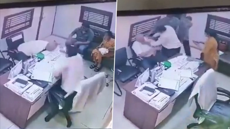 Agra: Doctor Performs CPR on Elderly Patient Who Collapsed During Check-Up in UP; CCTV Video Surfaces