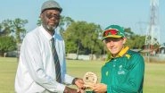 South Africa Batter Jorich Van Schalkwyk Scripts History, Becomes First Player To Smash Double Century in Youth ODIs