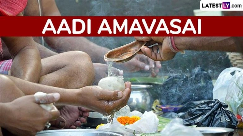 Aadi Amavasai 2025 Images and HD Wallpapers for Free Download Online: Share Messages, Photos and Greetings on the Sacred Day of Ancestral Remembrance