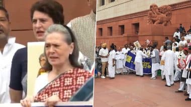 Sonia Gandhi, Other Opposition Leaders Protest Against SIR
