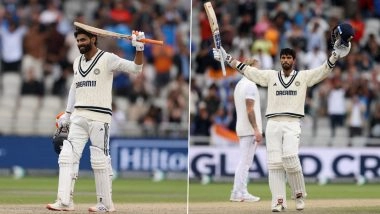 IND vs ENG 4th Test 2025: Four Indian Batters Cross 400 Runs in Single Series As Ravindra Jadeja, Washington Sundar Anchor Gritty Draw at Old Trafford