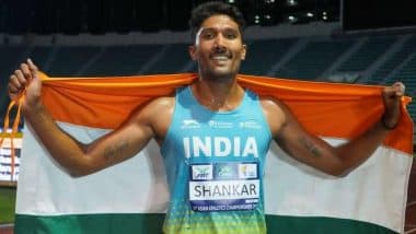 Tejaswin Shankar Becomes First Indian To Cross 7800 Points in Decathlon, Sets New National Record at Memoriał Wiesława Czapiewskiego in Poland