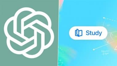 ChatGPT Study Mode: OpenAI Introduces ‘Study Mode’ in Its AI Chatbot To Help Students With Difficult Concepts, Prepare for Exams and Get Step-by-Step Guidance; Check Its Availability