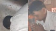 Sultanpur: Teacher Suspended, Forced To Rub Nose on Temple Floor Over Alleged Derogatory Remarks on Kanwar Yatra in UP; Video Goes Viral