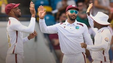 How To Watch WI vs AUS 2nd Test 2025 Day 2 Free Live Streaming Online? Get Free Telecast Details of West Indies vs Australia Frank Worrell Trophy Cricket Match on TV