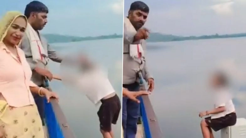 Bharatpur: Parents Make Daughter Sit on Baretha Dam Railing for Social Media Reel In Rajasthan, Shocking Video Goes Viral