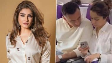 ‘Breach of Privacy’: Raveena Tandon Slams Airline Staff for Secretly Recording Shraddha Kapoor and Her Rumoured Boyfriend Rahul Mody (Watch Video)