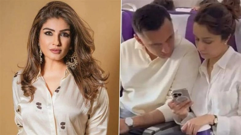 ‘Breach of Privacy’: Raveena Tandon Slams Airline Staff for Secretly Recording Shraddha Kapoor and Her Rumoured Boyfriend Rahul Mody (Watch Video)