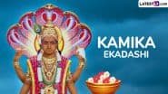 Kamika Ekadashi 2025 Greetings: Celebrate the Auspicious Day in Sawan Maas With These Messages, Lord Vishnu Images, Wishes, Quotes and HD Wallpapers