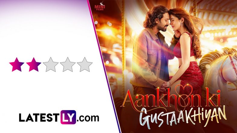 &lsquo;Aankhon Ki Gustaakhiyan&rsquo; Movie Review: Shanaya Kapoor and Vikrant Massey&rsquo;s Blindfolded Romance Loses Sight of Its Emotional Connect! (LatestLY Exclusive)