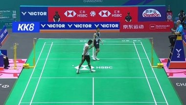 HS Prannoy Bows Out of China Open 2025, Star Indian Shuttler Loses in Round of 16 To Chou Tien Chen