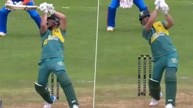 AB de Villiers Turns Back Clock, Stamps Authority With Quickfire 63 in India Champions vs South Africa Champions WCL 2025 (Watch Video)
