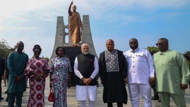 PM Pays Homage at Kwame Nkrumah Memorial Park in Ghana